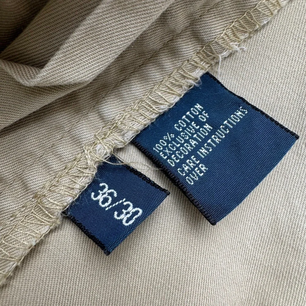 Polo Ralph Lauren Prospect Pant Mens 36x30 Tan Khaki Cotton Straight Chinos